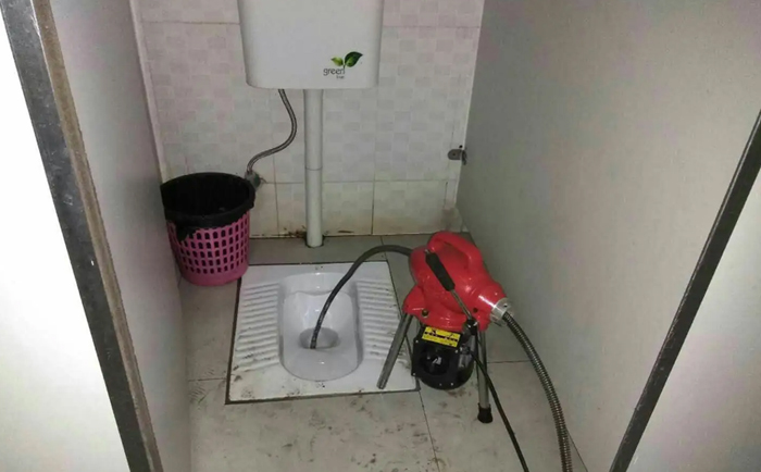 伍家岗蹲便疏通