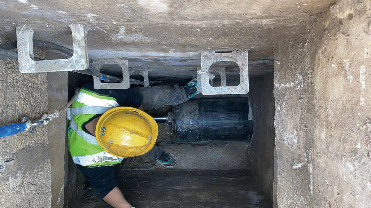 伍家岗HDPE短管内衬法